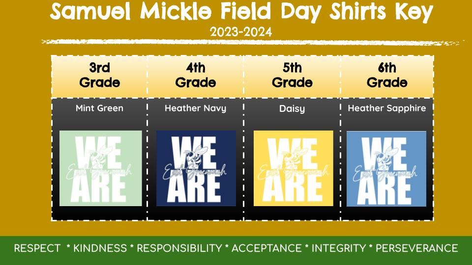 Mickle Field Day Shirts Key